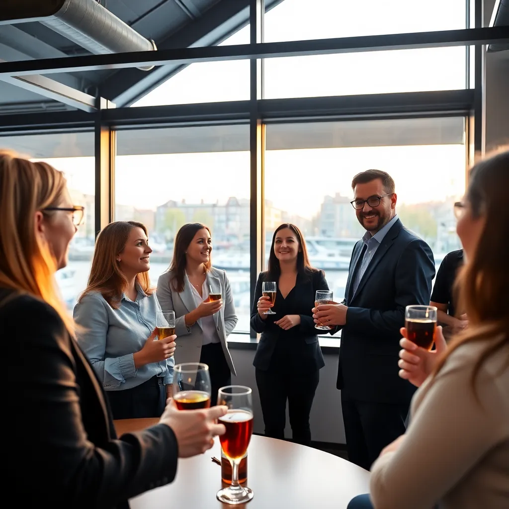 Zakelijke onderhandeling tussen professionals