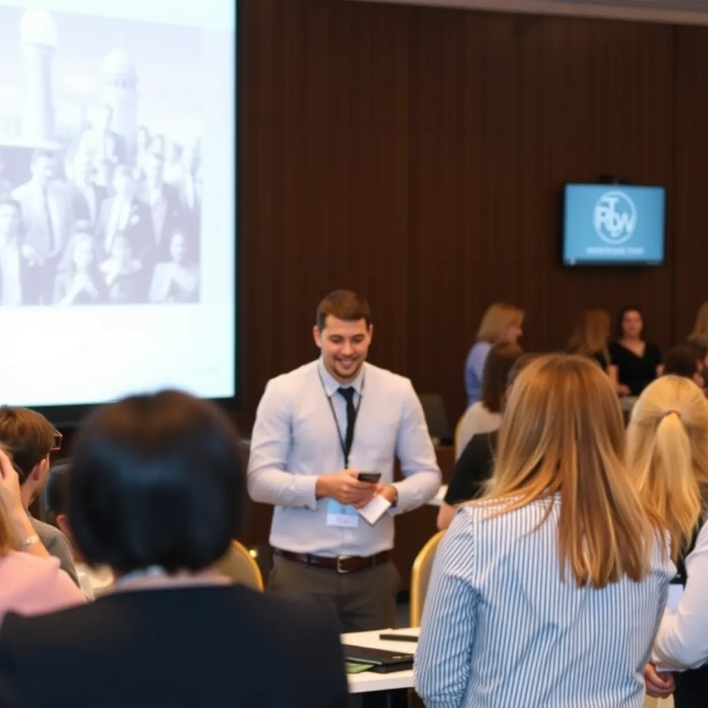 Zakelijk netwerkevenement in Nederland